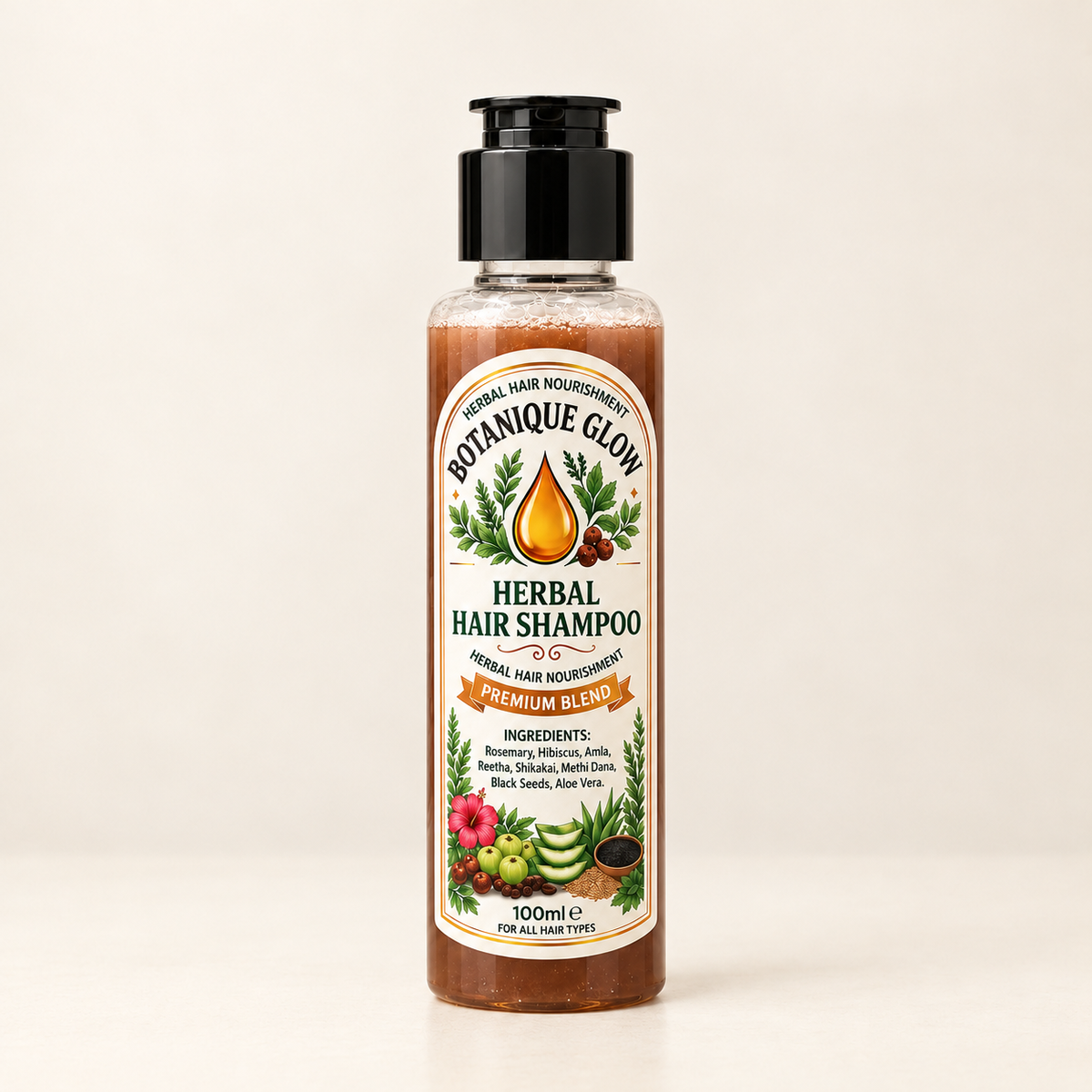 Botanique Glow Herbal Hair Shampoo
