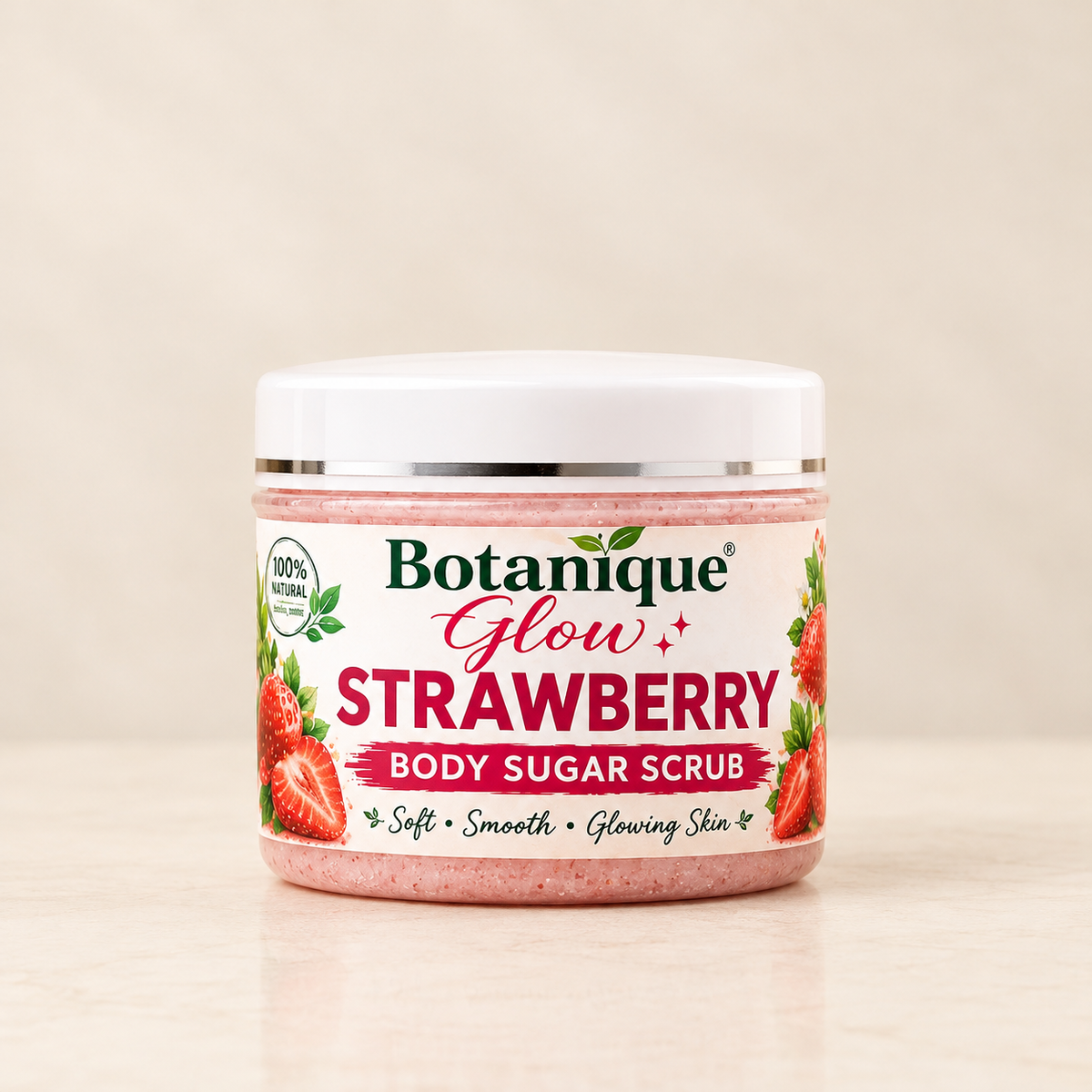 Botanique Glow Strawberry Scrub