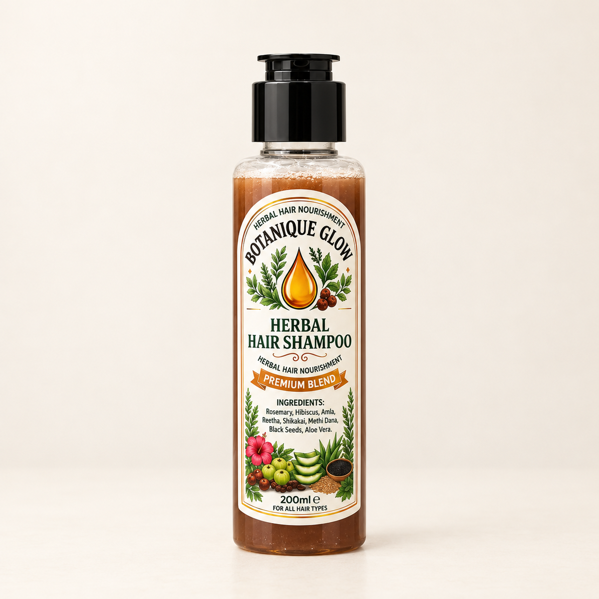 Botanique Glow Herbal Hair Shampoo